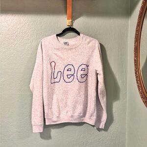Vintage 1980s Lee heather grey raglan sweatshirt